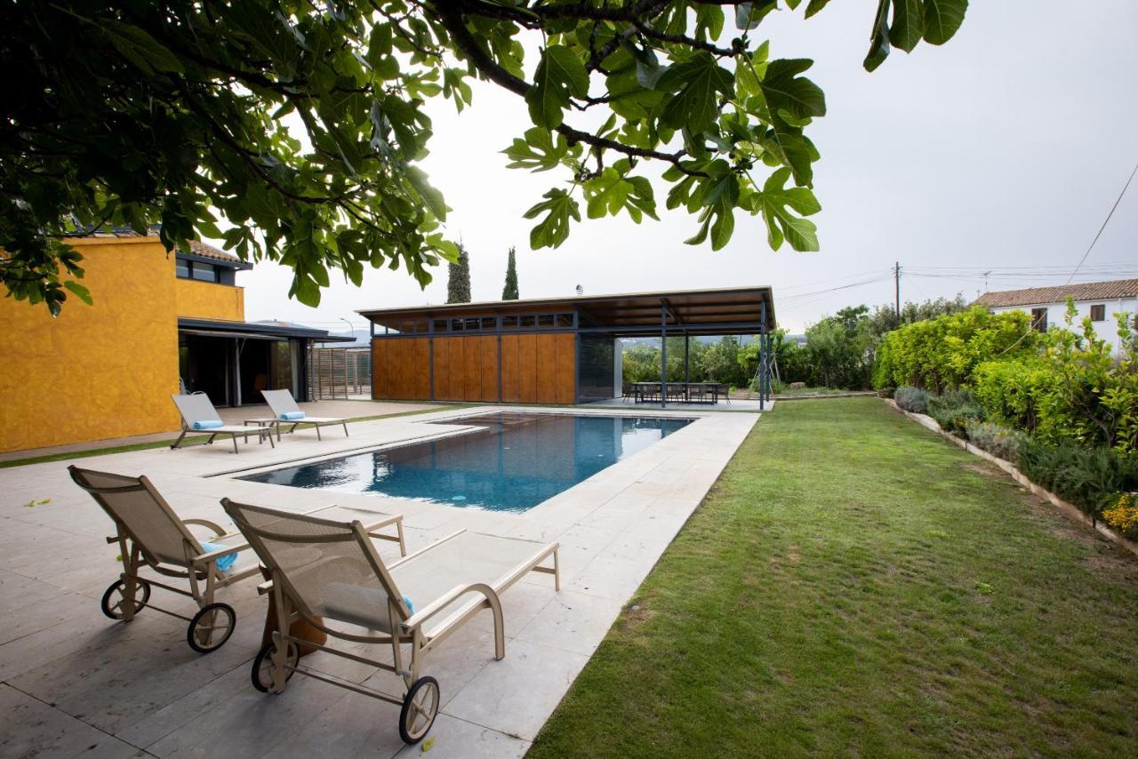 Masia Cal Sisplau, Con Piscina Y Rodeada De Vinedos A 10 Minutos De Vilafranca Del Penedes, Barcelona ,Cataluna San Martín Sarroca Εξωτερικό φωτογραφία