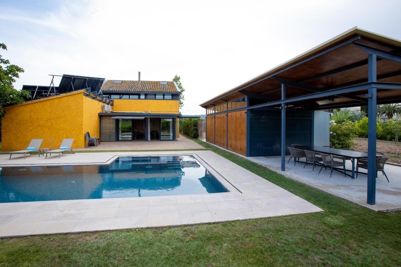 Masia Cal Sisplau, Con Piscina Y Rodeada De Vinedos A 10 Minutos De Vilafranca Del Penedes, Barcelona ,Cataluna San Martín Sarroca Εξωτερικό φωτογραφία